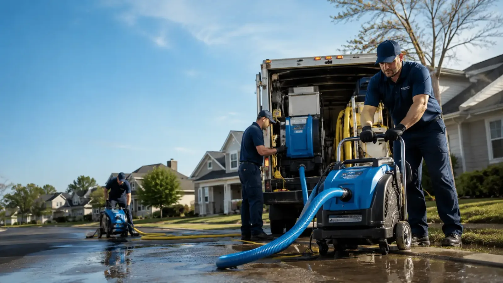 Flood Damage Cleanup in Hydetown, PA